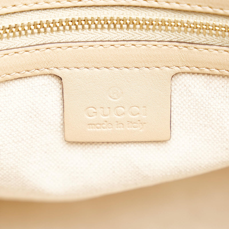 Gucci Microguccissima Nice Leather Satchel (SHG-35945)