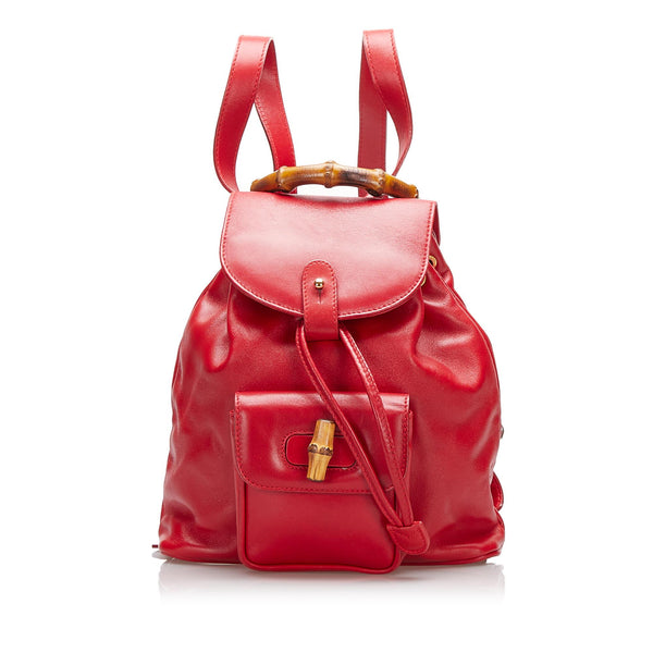 Gucci Mini Bamboo Backpack (SHG-36845)
