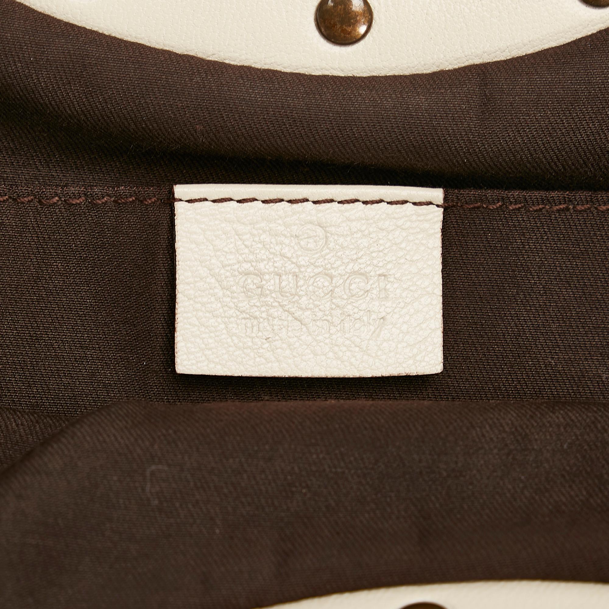 Gucci Mini Bamboo Studded Hobo (SHG-mfZiC7)