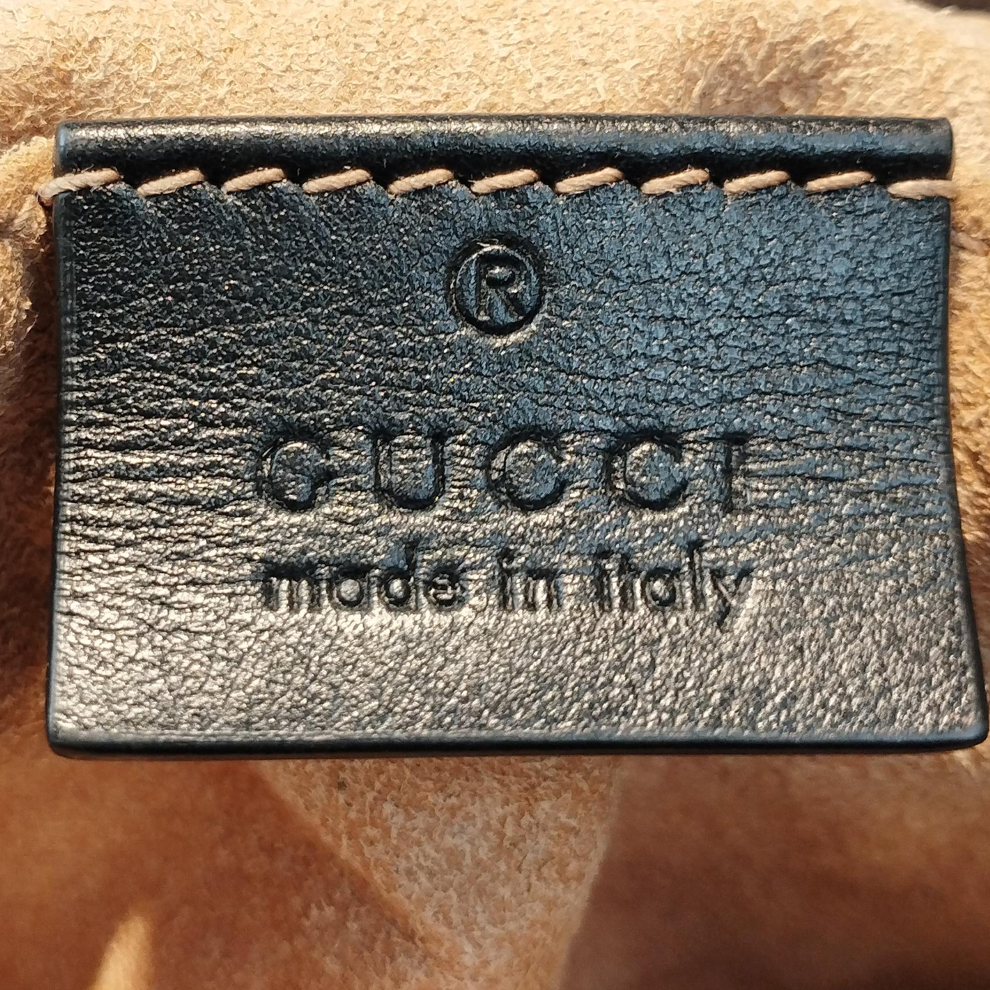 Gucci Mini GG Marmont Matelasse Crossbody (SHG-olqVD2)