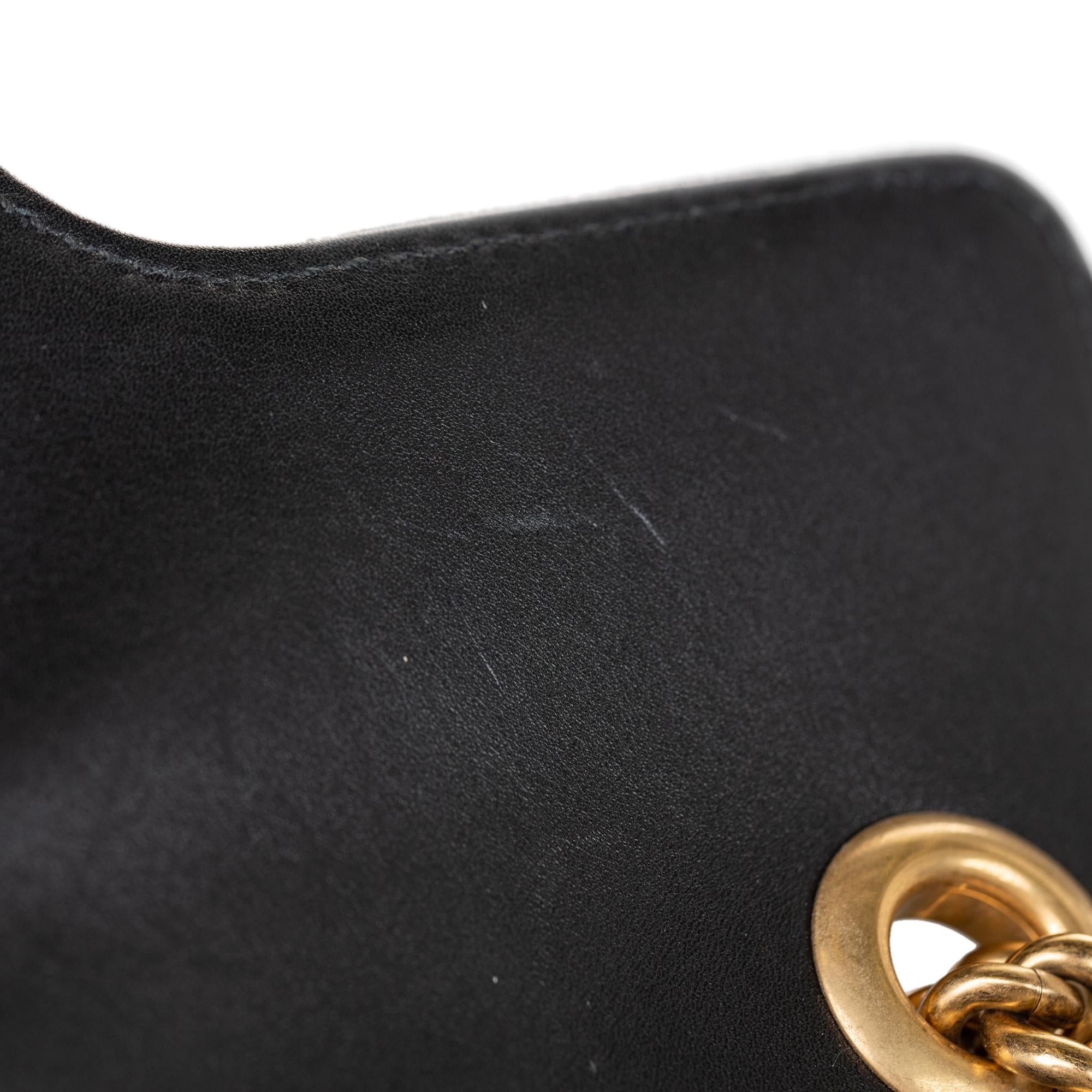 Gucci Mini GG Marmont Matelasse Velvet Crossbody Bag (SHG-32618)