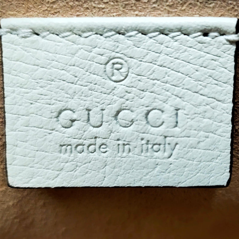 Gucci Mini Round Ophidia Leather Crossbody Bag (SHG-35657)