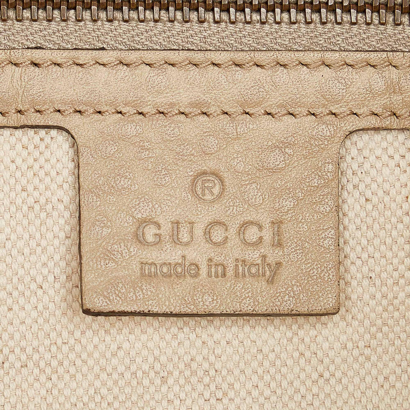 Gucci Miss GG Leather Satchel (SHG-21540)