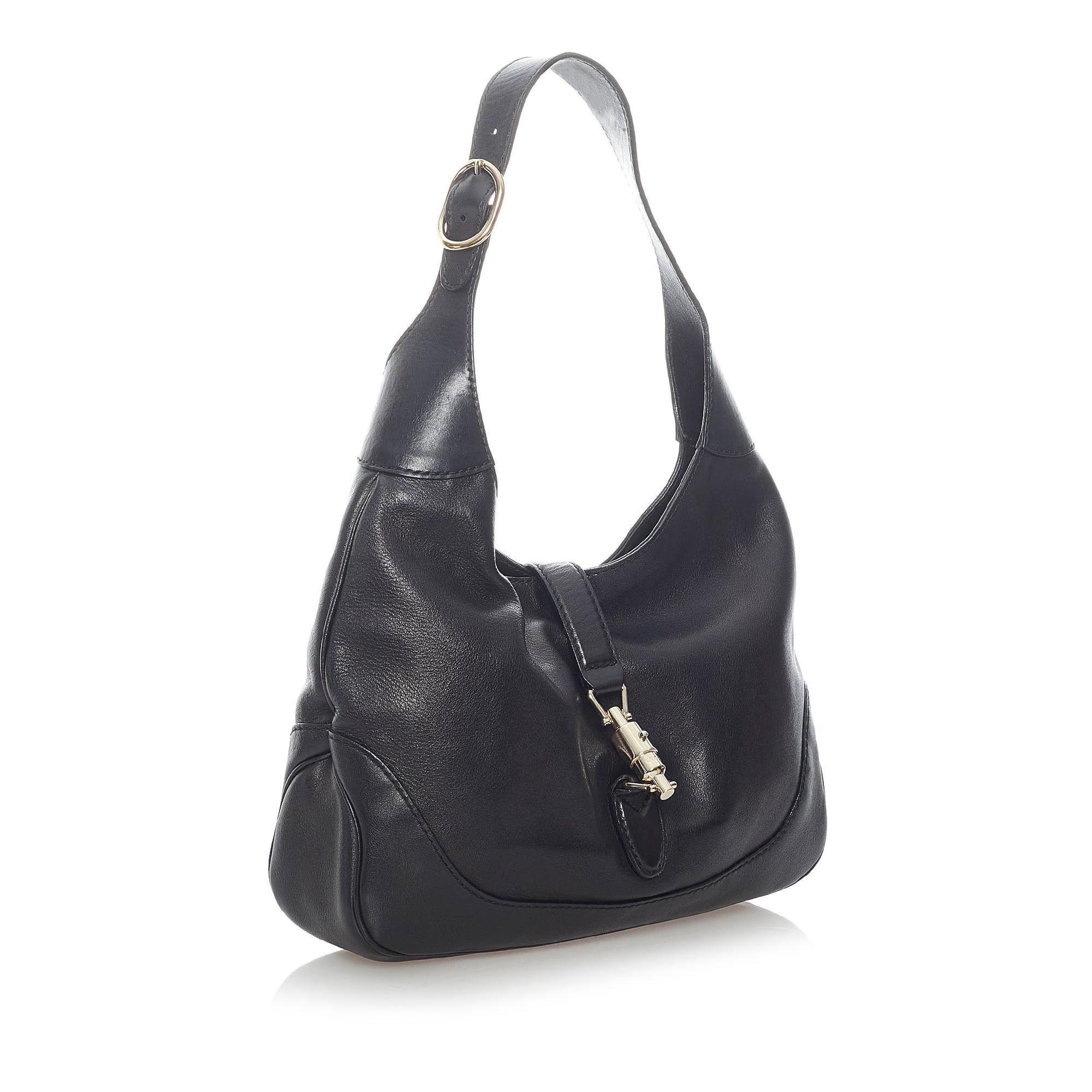 Gucci New Jackie Leather Shoulder Bag (SHG-32840)