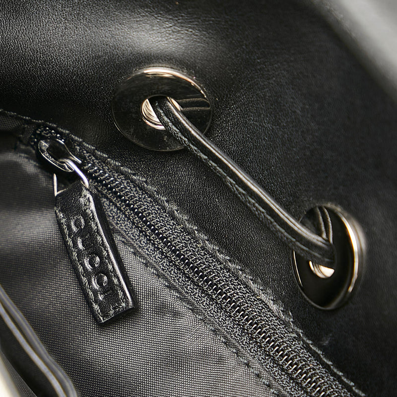 Gucci Nylon Drawstring Shoulder Bag (SHG-24569)