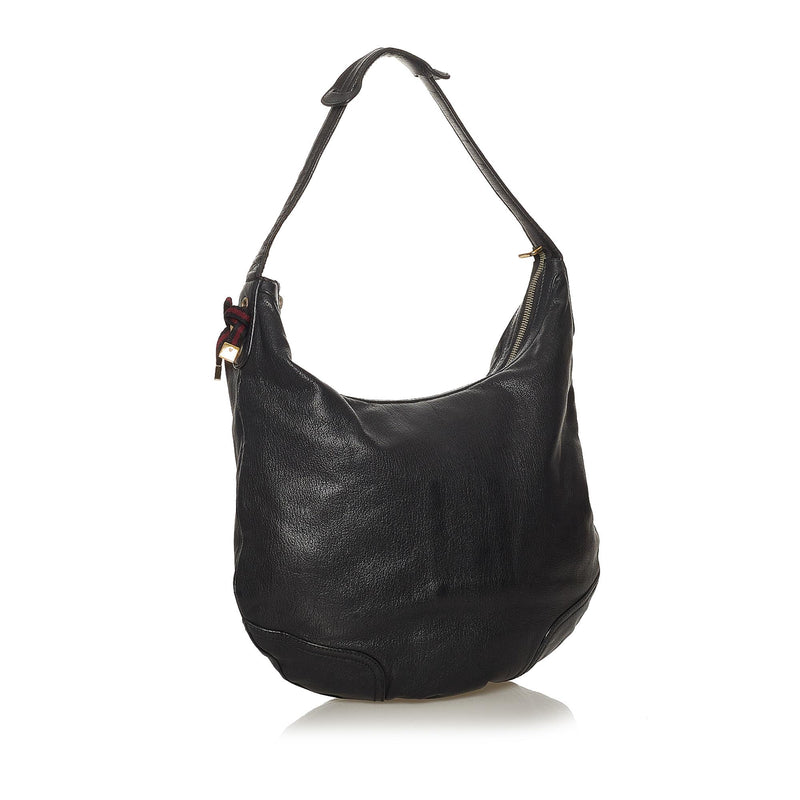 Gucci Princy Leather Hobo Bag (SHG-29284)