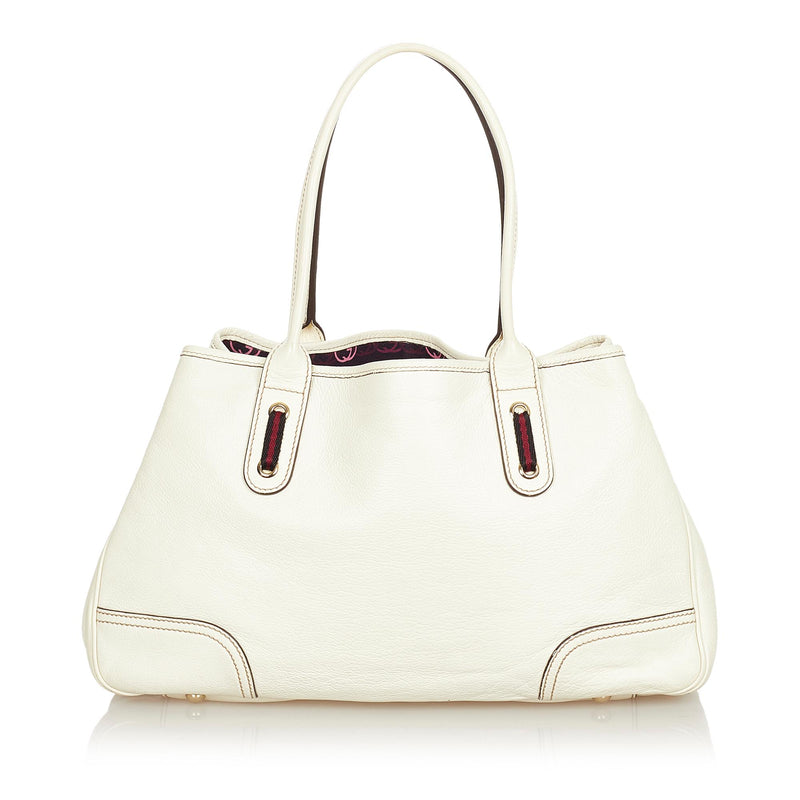 Gucci Princy Leather Tote Bag (SHG-24428)