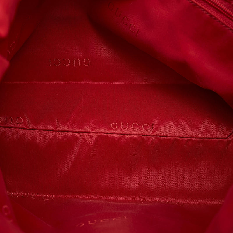 Gucci Printed Canvas Shoulder Bag (SHG-28626)