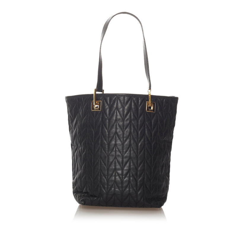 Gucci Quilted Leather Handbag (SHG-27357)