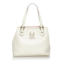 Gucci Small D-Ring Leather Tote Bag (SHG-30800)