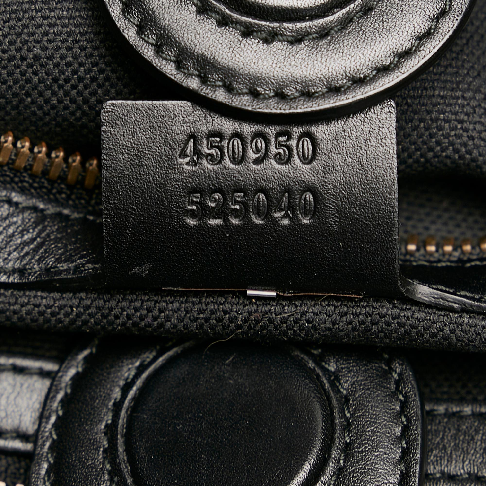 Gucci Snake Embossed Leather Bag (SHG-35956)