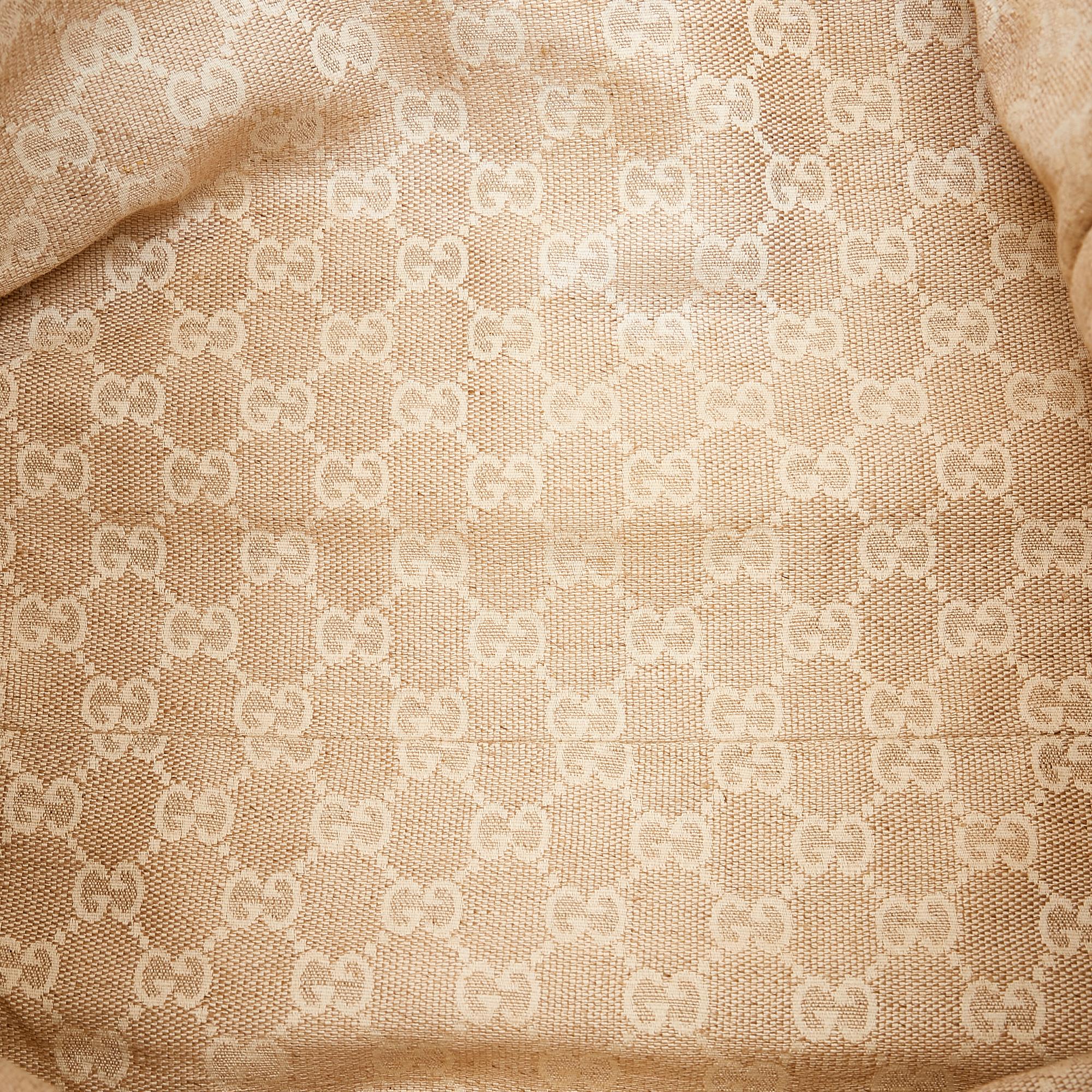 Gucci Soft Stirrup Nubuck Leather Shoulder Bag (SHG-30343)