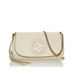 Gucci Soho Chain Leather Crossbody Bag (SHG-27988)