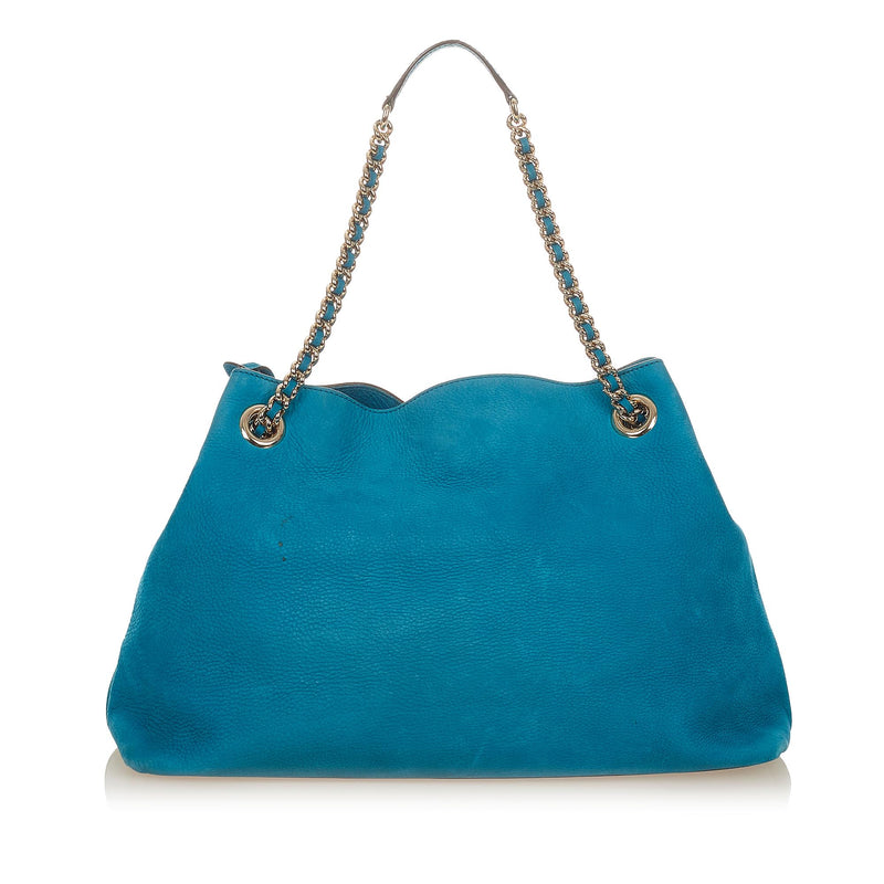 Gucci Soho Chain Leather Shoulder Bag (SHG-31933)
