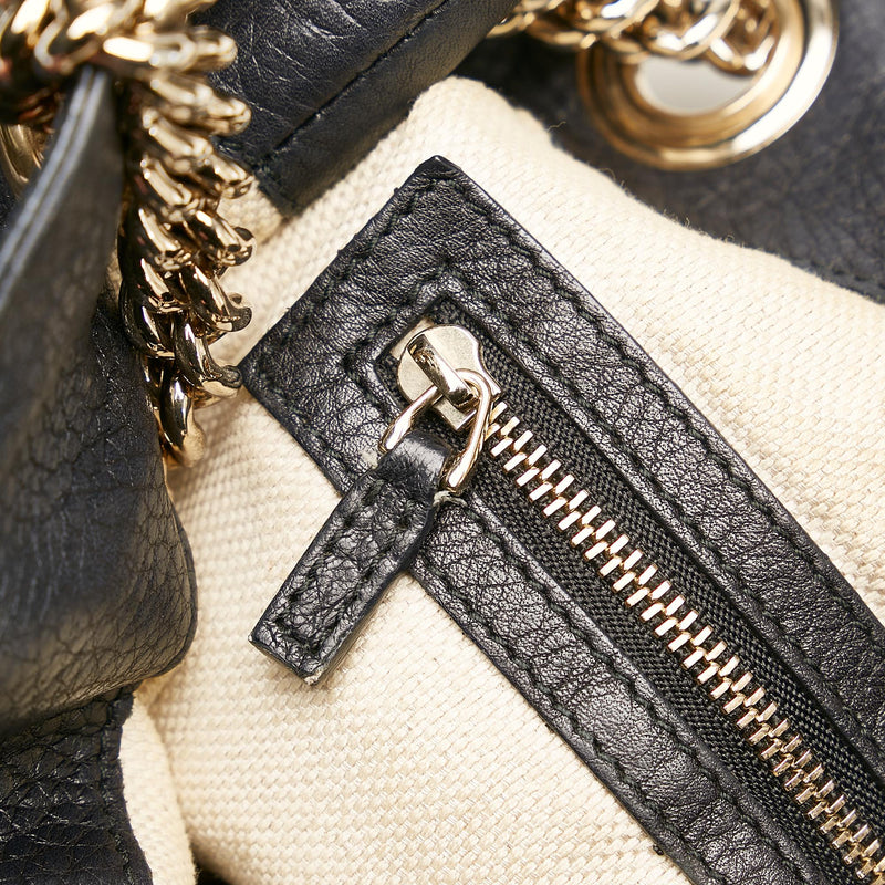 Gucci Soho Chain Leather Tote Bag (SHG-29321)