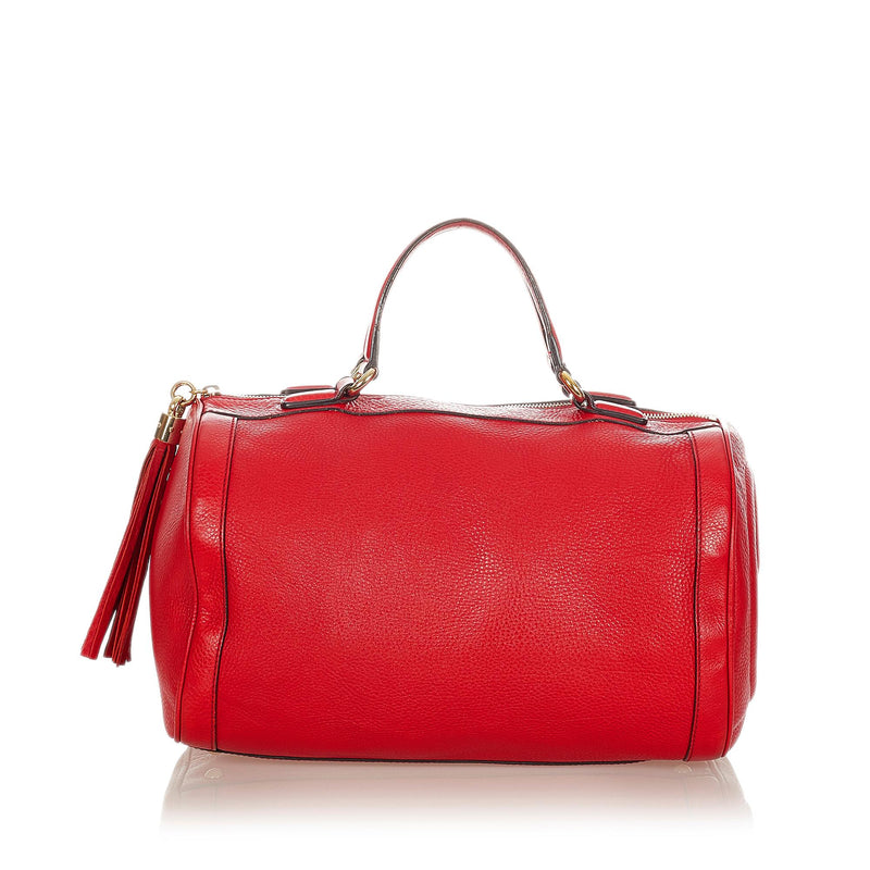 Gucci Soho Leather Boston Bag (SHG-37365)