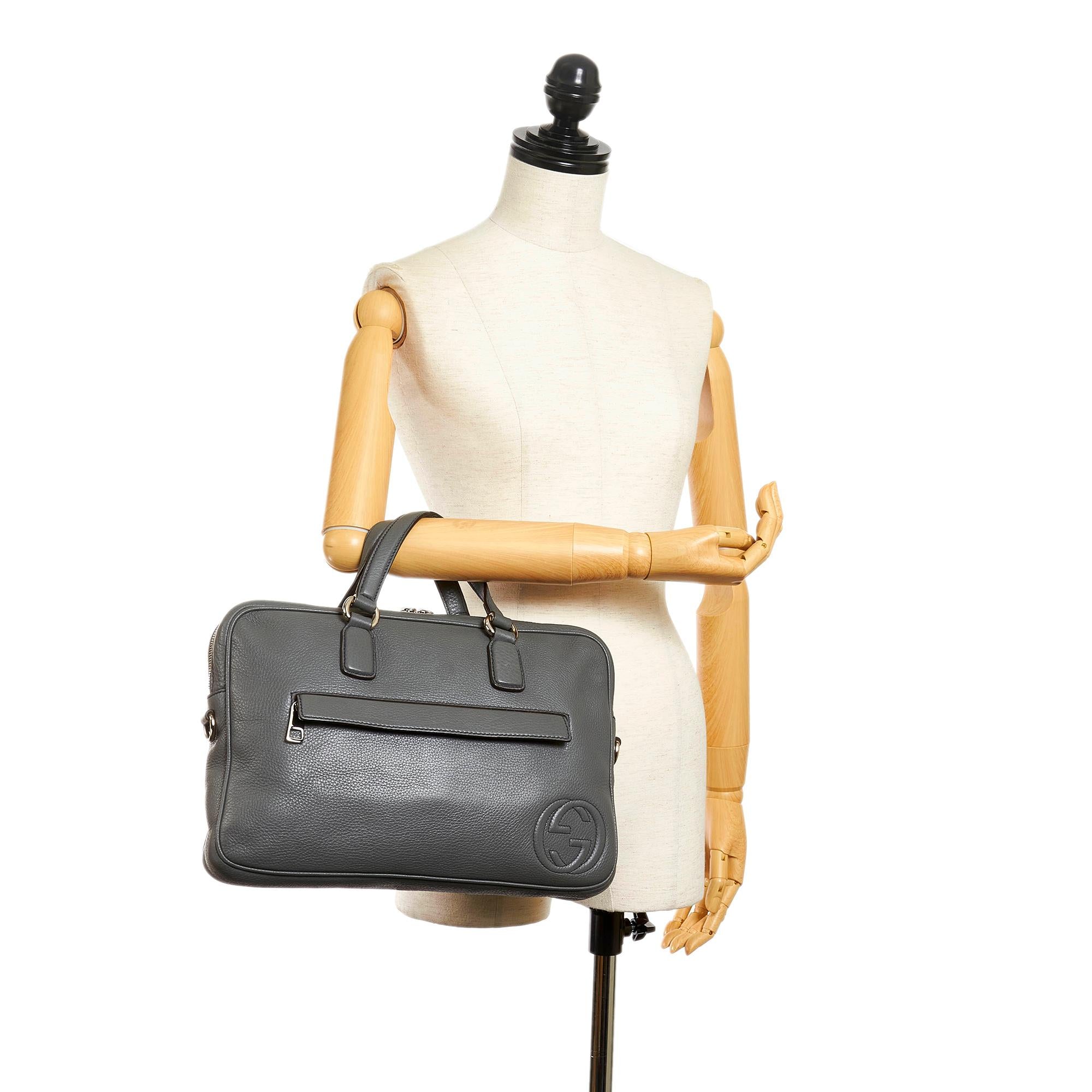 Gucci Soho Leather Business bag (SHG-31484)