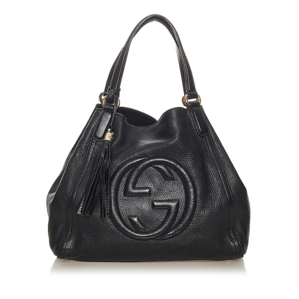 Gucci Soho Leather Tote Bag (SHG-27272)