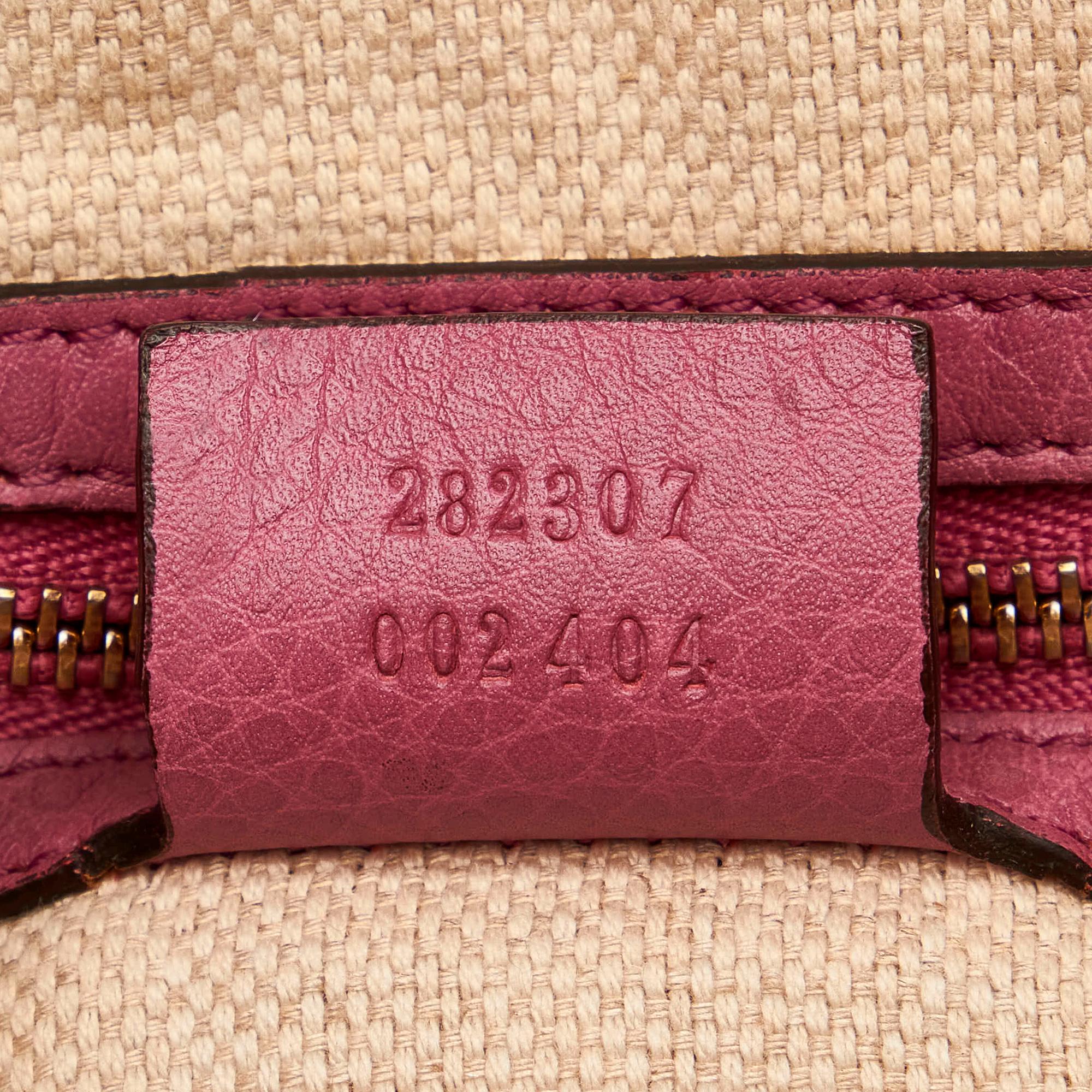 Gucci Soho Working Leather Tote Bag (SHG-32399)