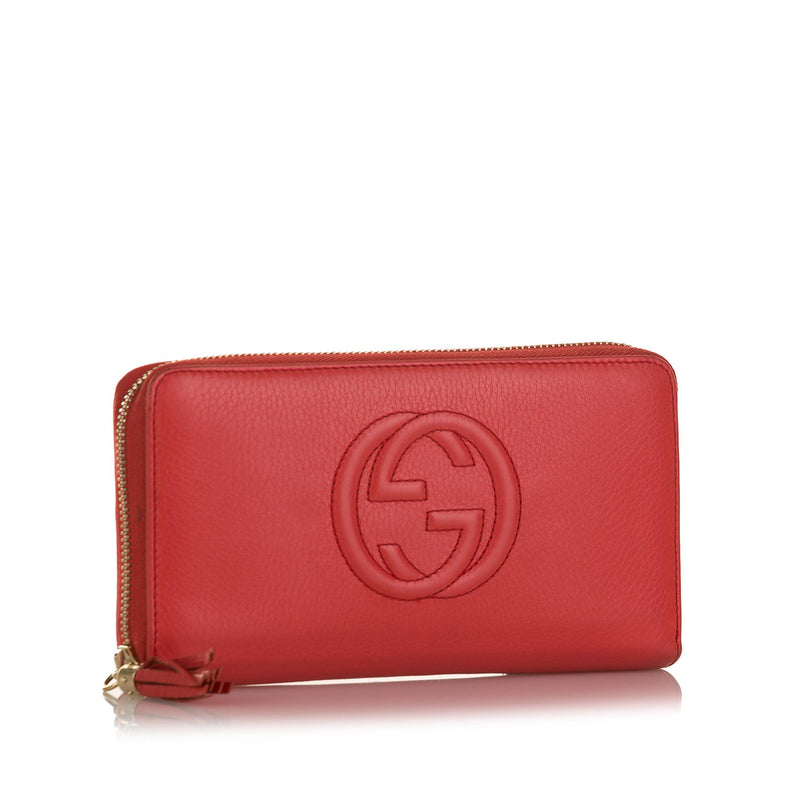 Gucci Soho Zip Around Continental Wallet (SHG-dhOb3H)