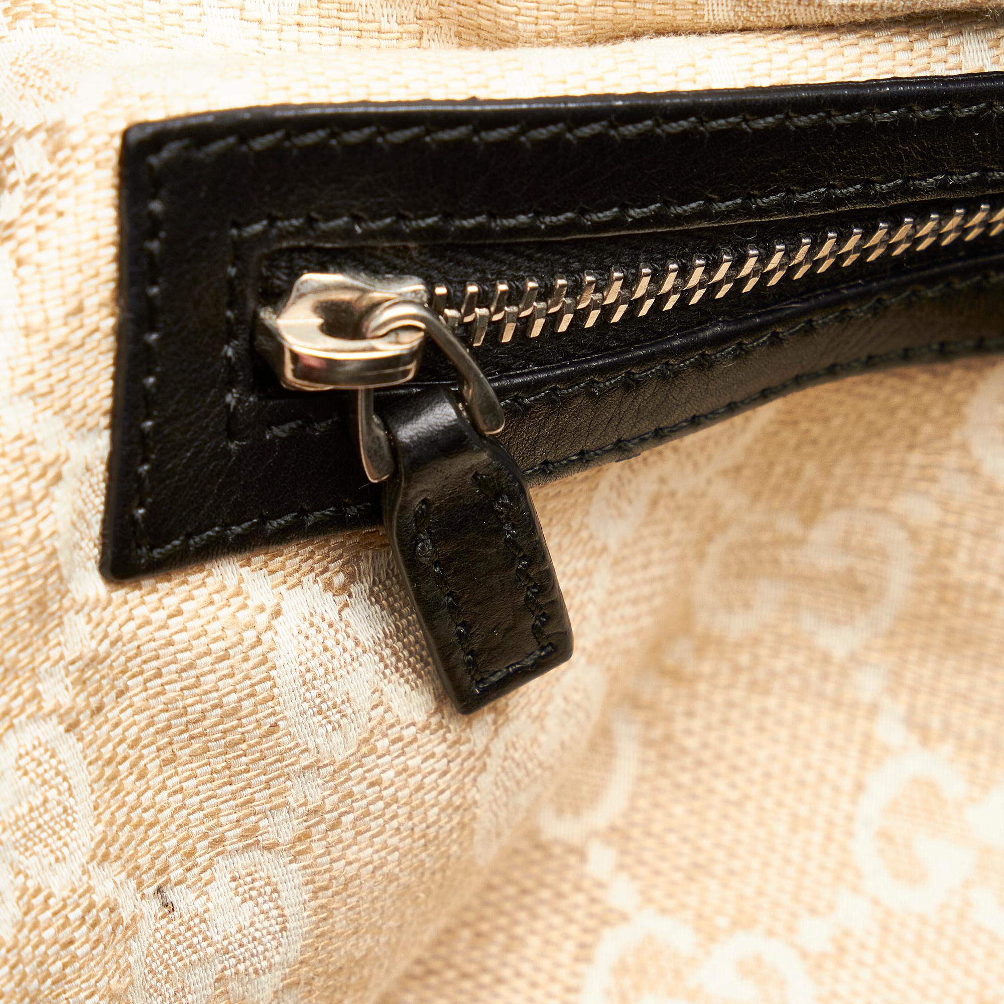 Gucci Stirrup Leather Shoulder Bag (SHG-25765)