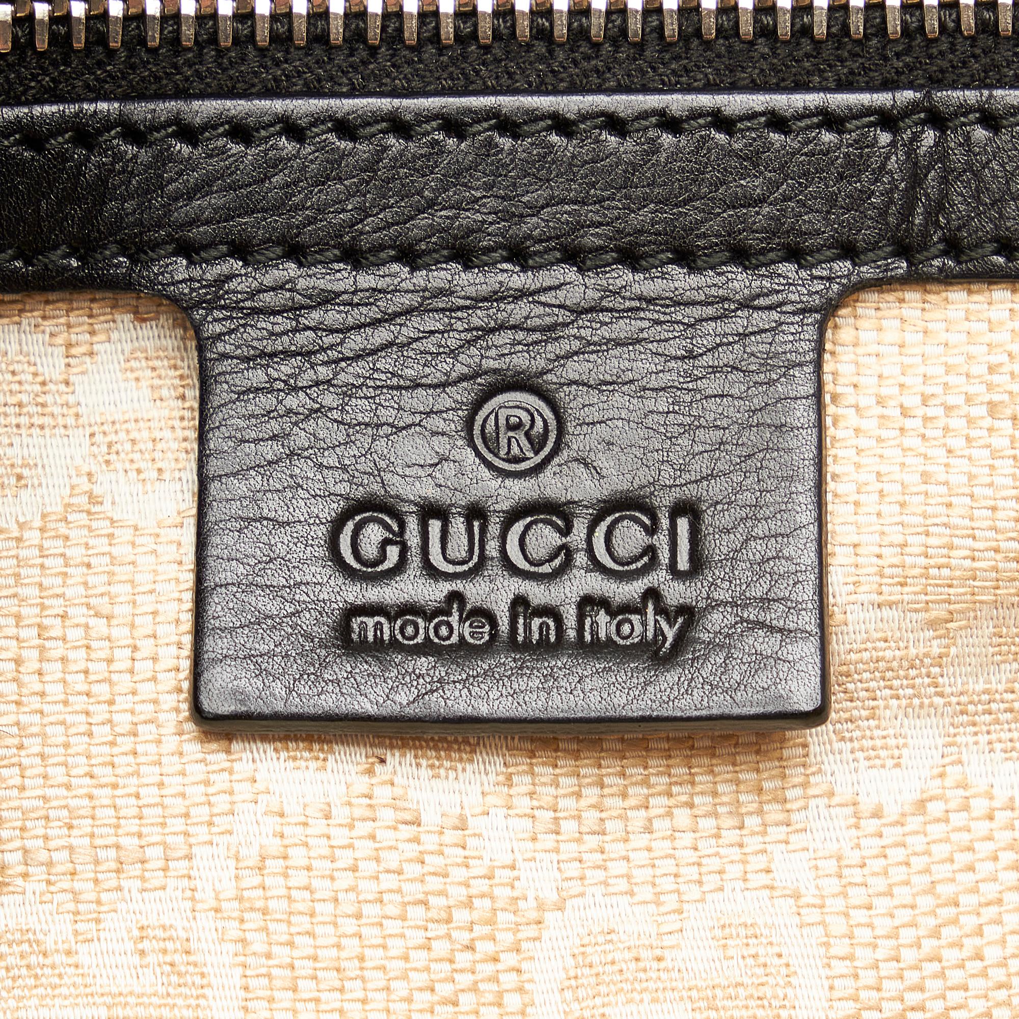Gucci Stirrup Leather Shoulder Bag (SHG-25765)