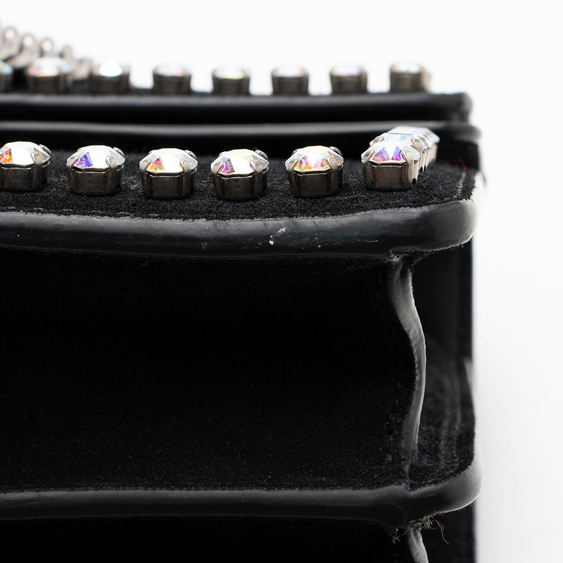 Gucci Leather Crystal Dionysus Small Shoulder Bag (SHF-23496) – LuxeDH