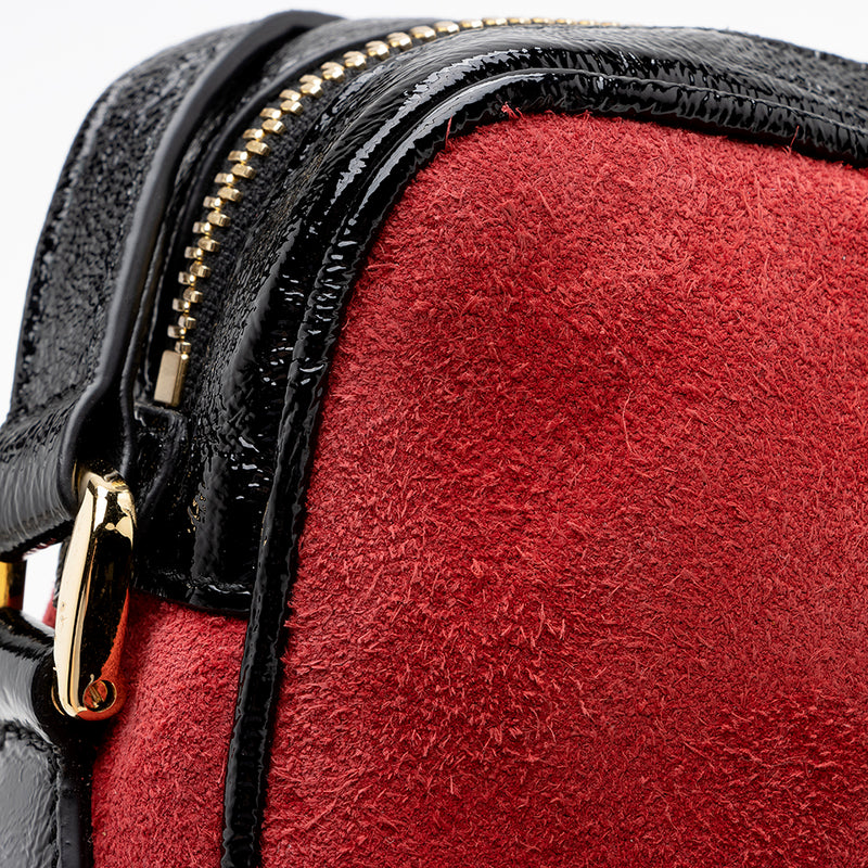 Gucci Suede Ophidia Mini Crossbody Bag - FINAL SALE (SHF-13569)