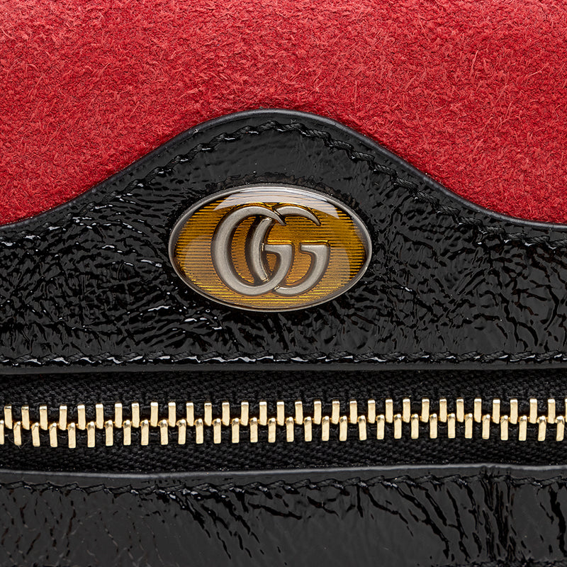 Gucci Suede Ophidia Mini Crossbody Bag - FINAL SALE (SHF-13569)