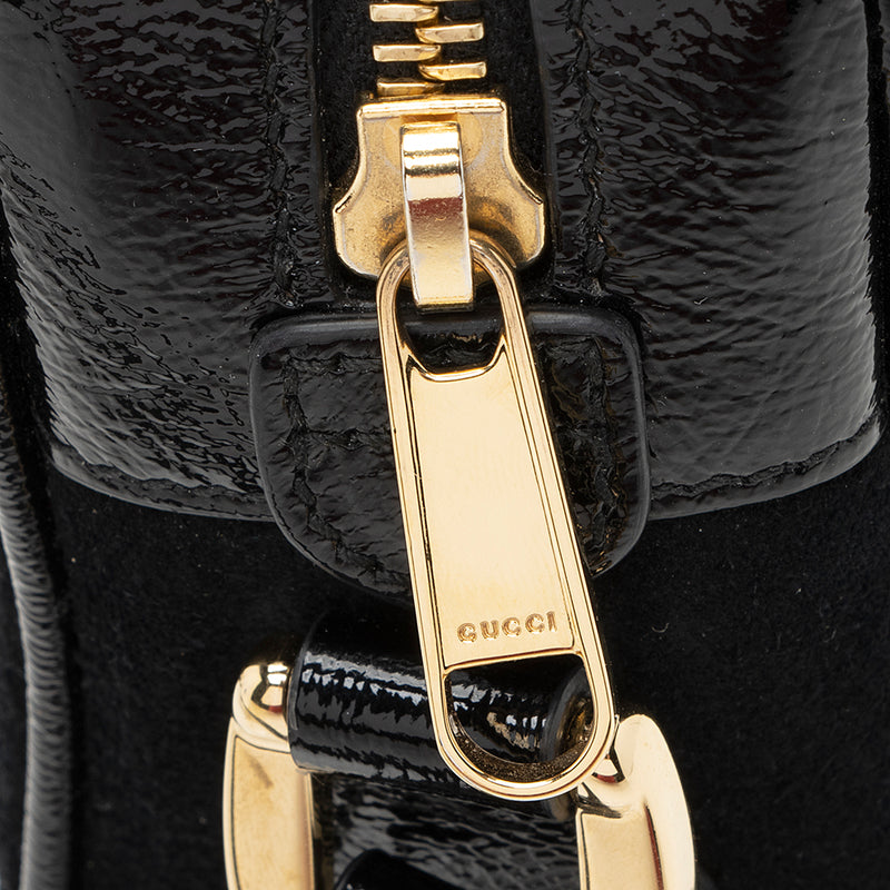 Gucci Suede Ophidia Mini Crossbody Bag (SHF-21574)
