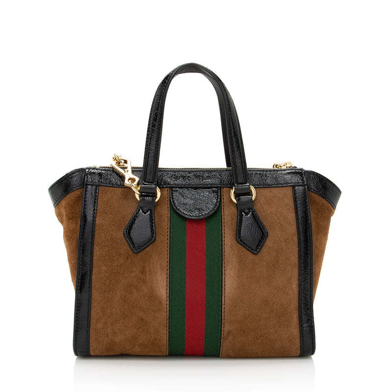 Gucci Suede Ophidia Small Tote (SHF-22203)