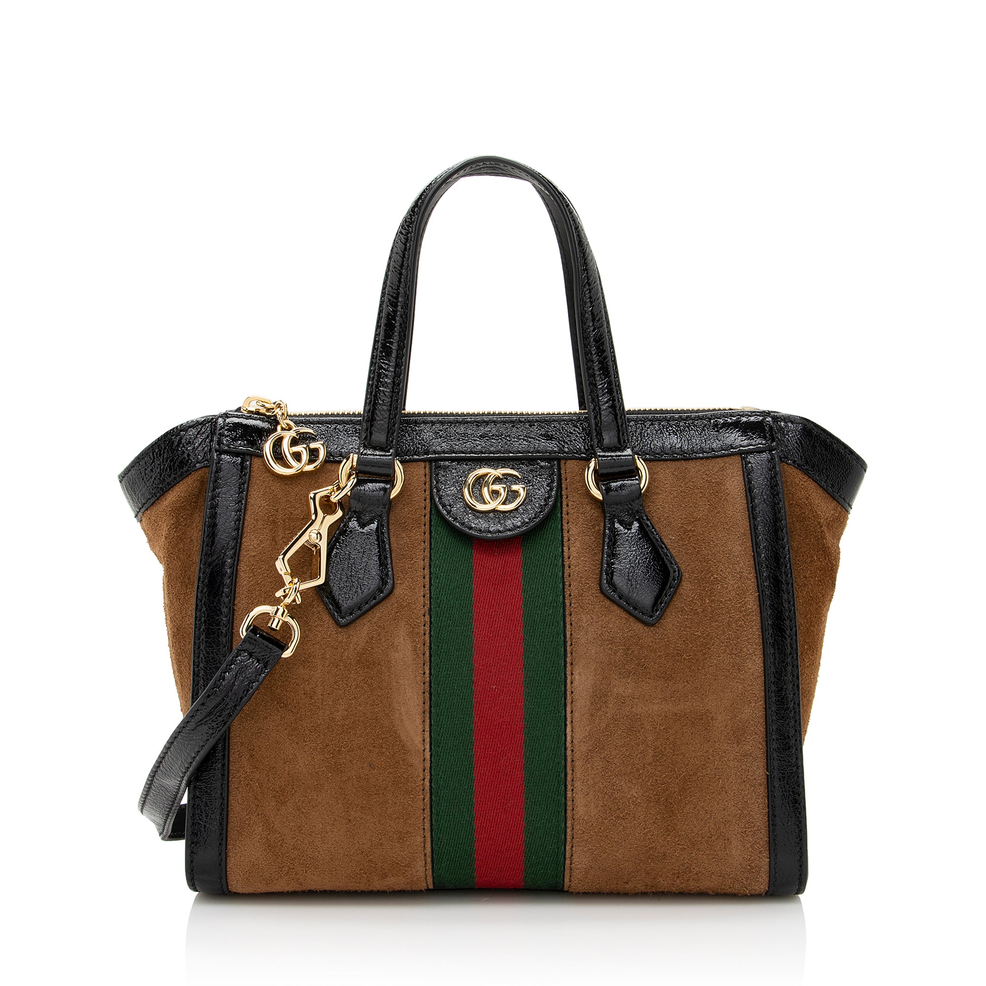 Gucci Suede Ophidia Small Tote (SHF-22203)