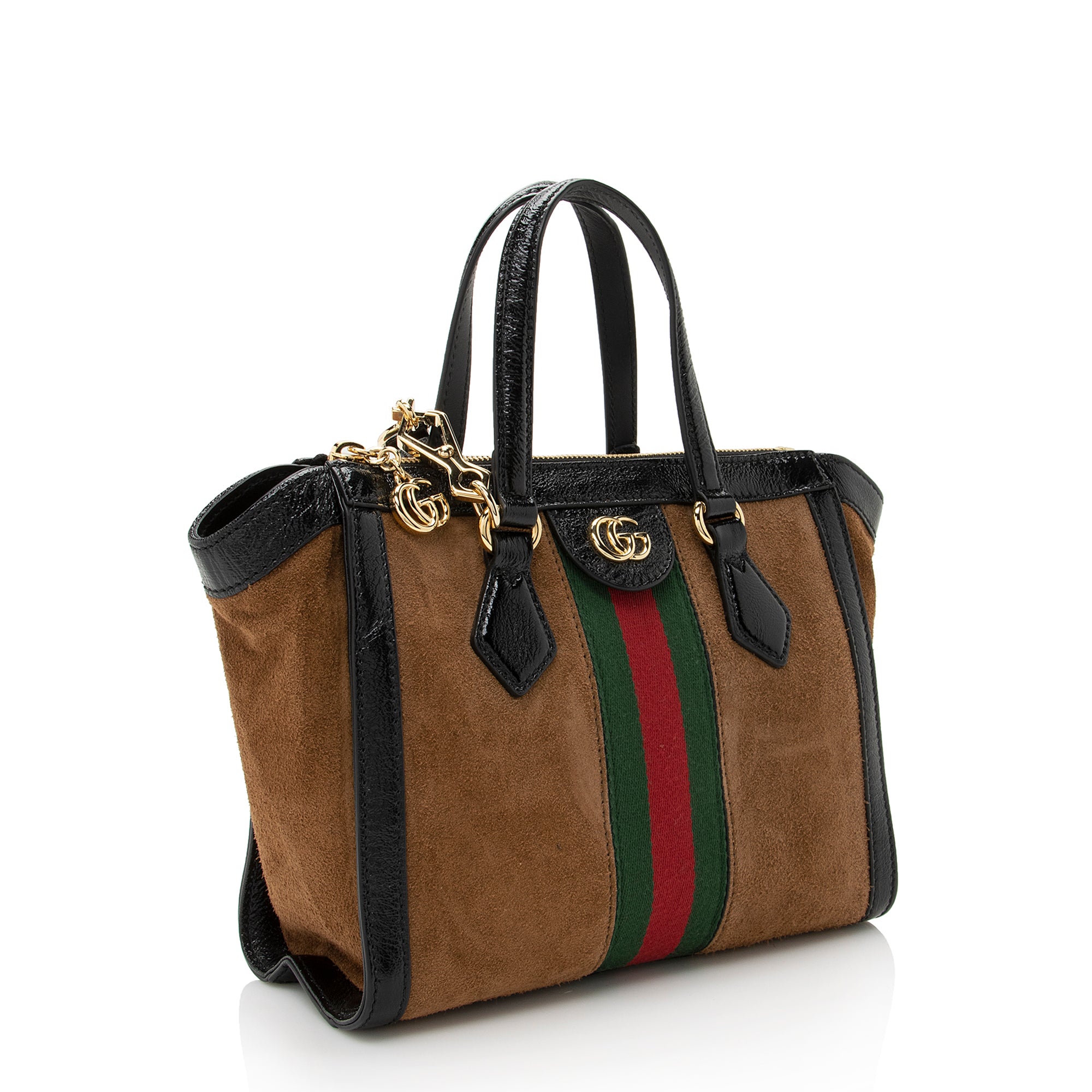 Gucci Suede Ophidia Small Tote (SHF-22203)