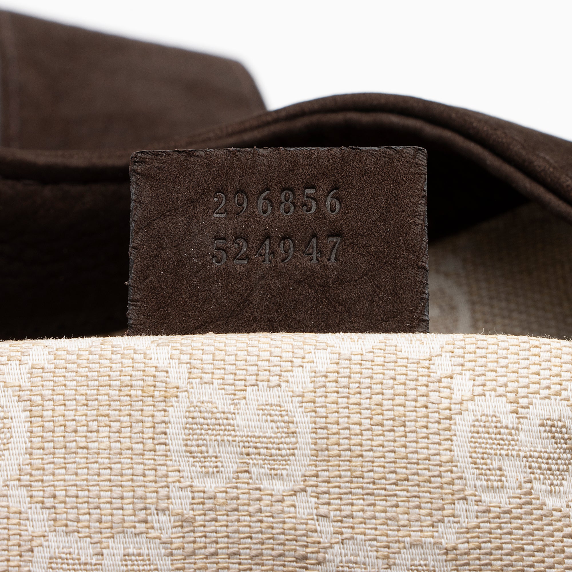 Gucci Suede Stirrup Tote (SHF-XdZ15l)