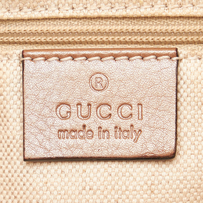 Gucci Sukey Leather Satchel (SHG-28793)