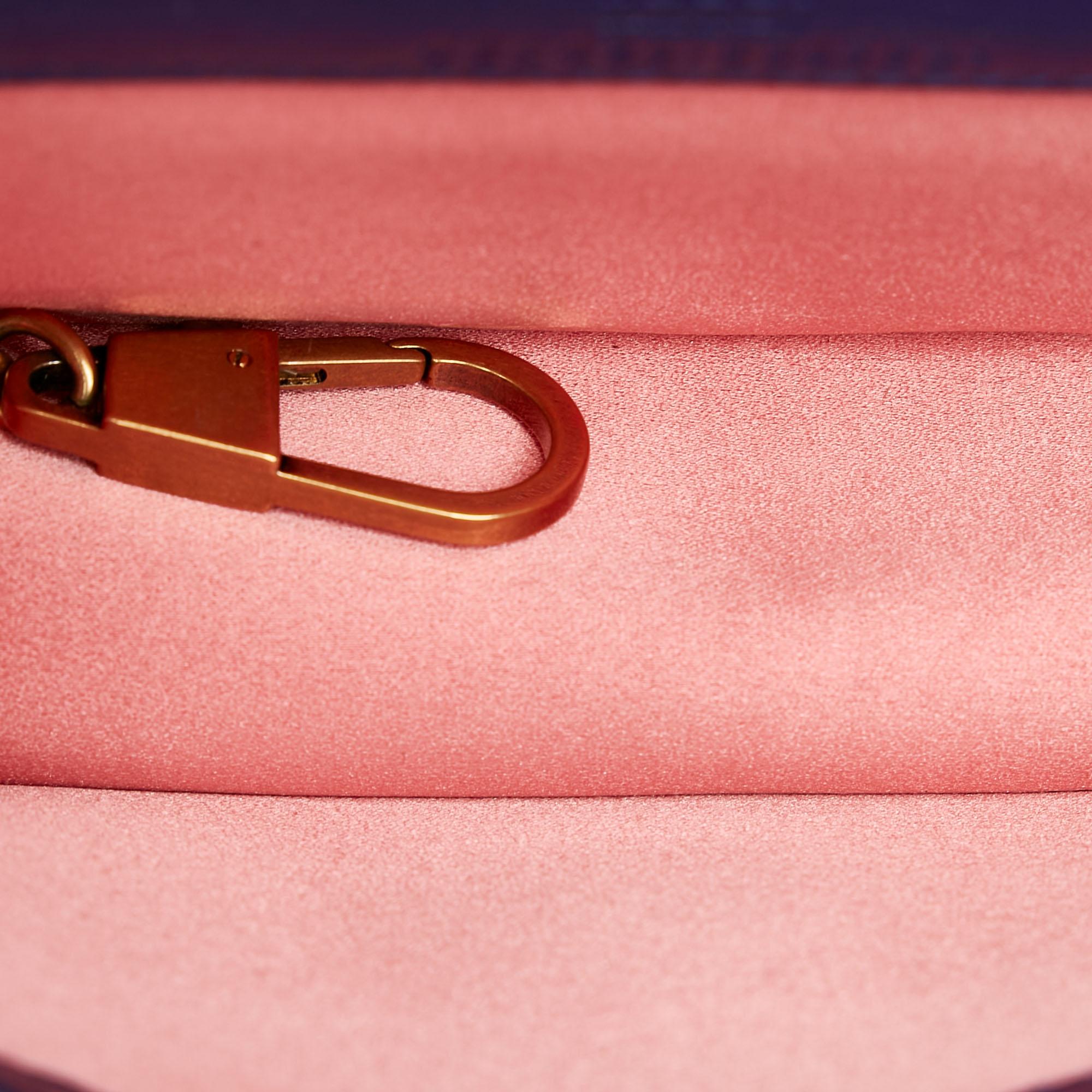 Gucci Super Mini GG Marmont Velvet Crossbody Bag (SHG-32500)