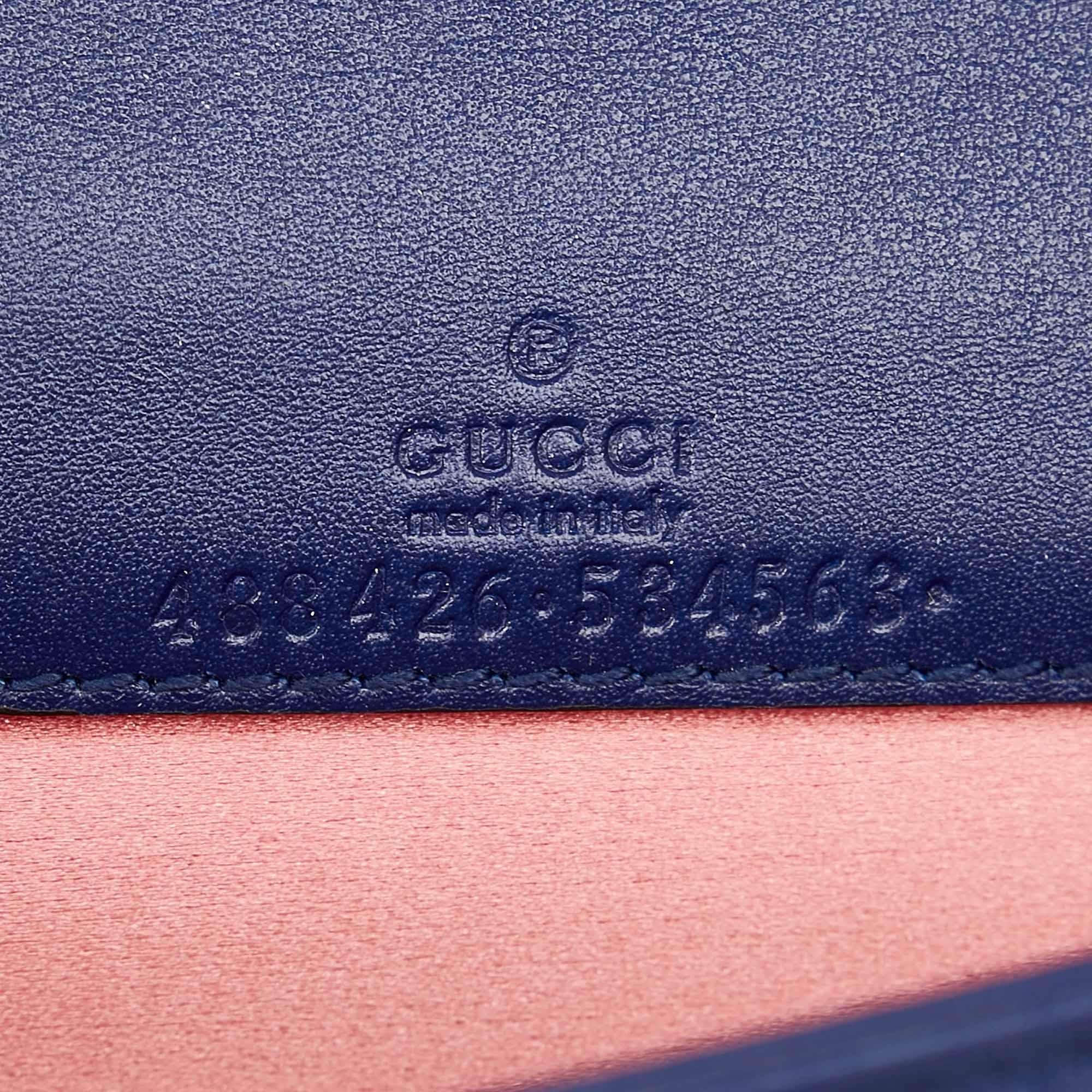 Gucci Super Mini GG Marmont Velvet Crossbody Bag (SHG-32500)