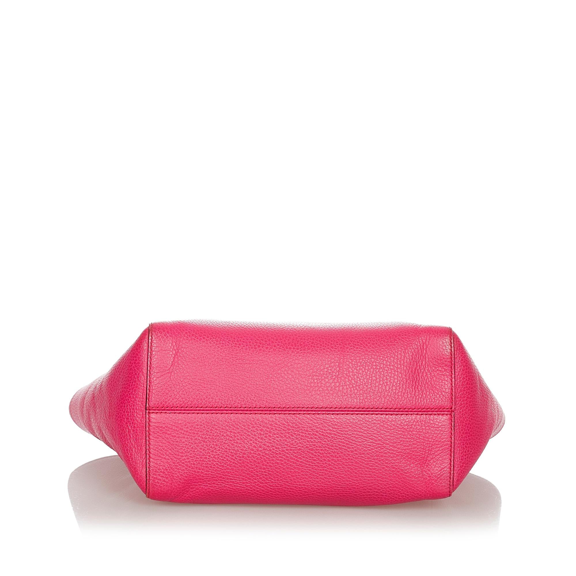 Gucci Swing Leather Tote Bag (SHG-31582)