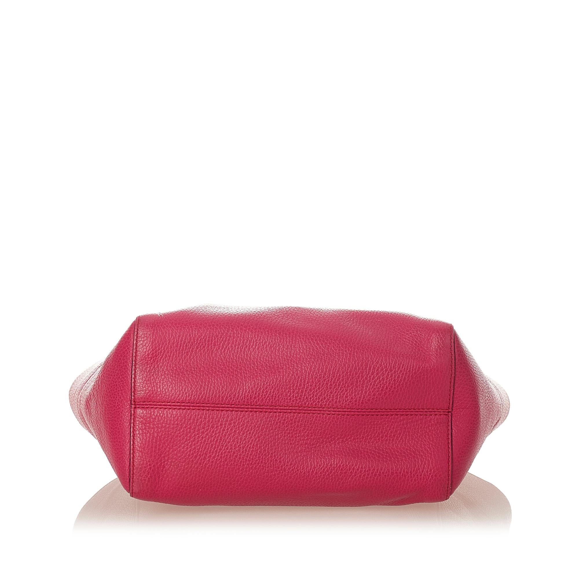 Gucci Swing Leather Tote Bag (SHG-26330)