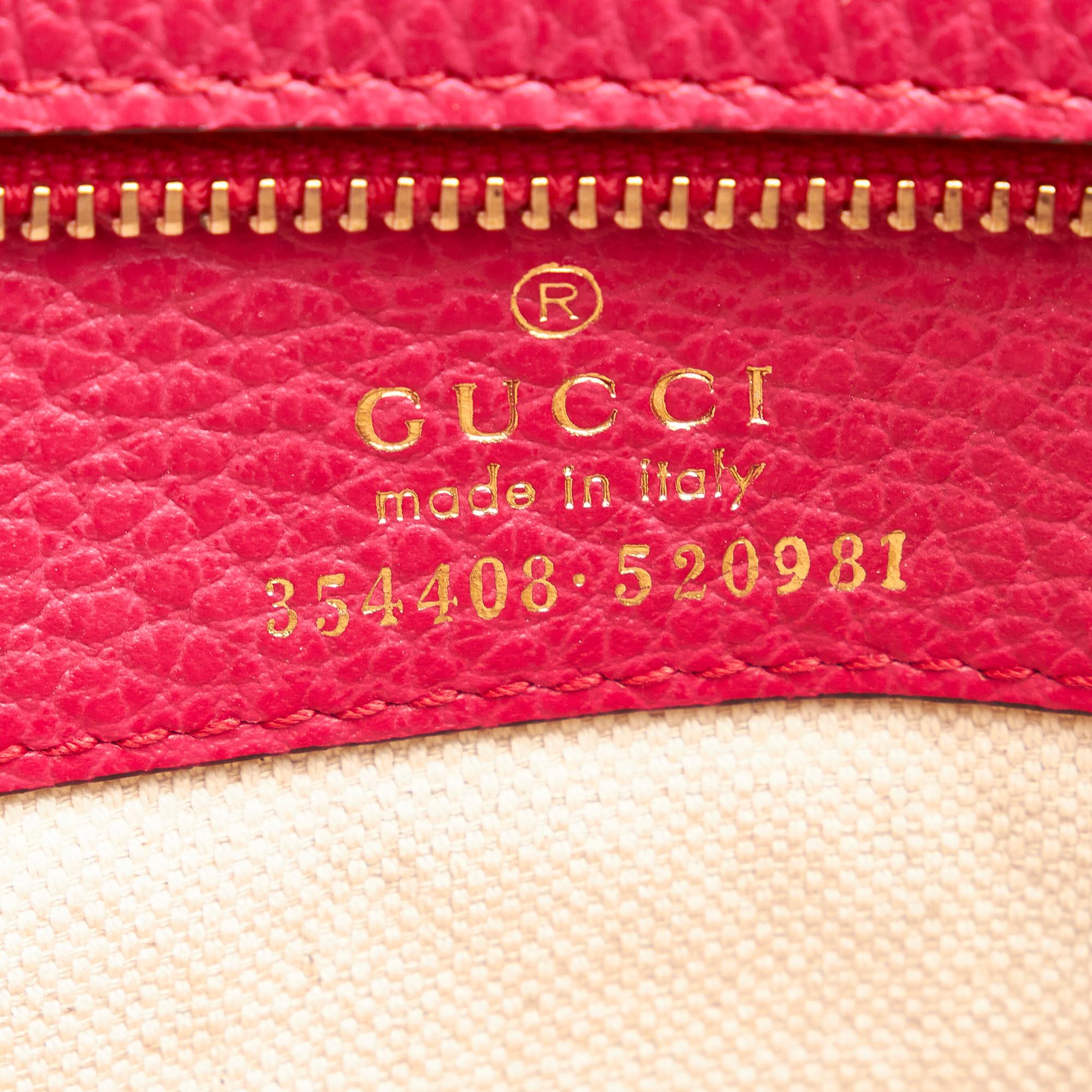 Gucci Swing Leather Tote Bag (SHG-26330)
