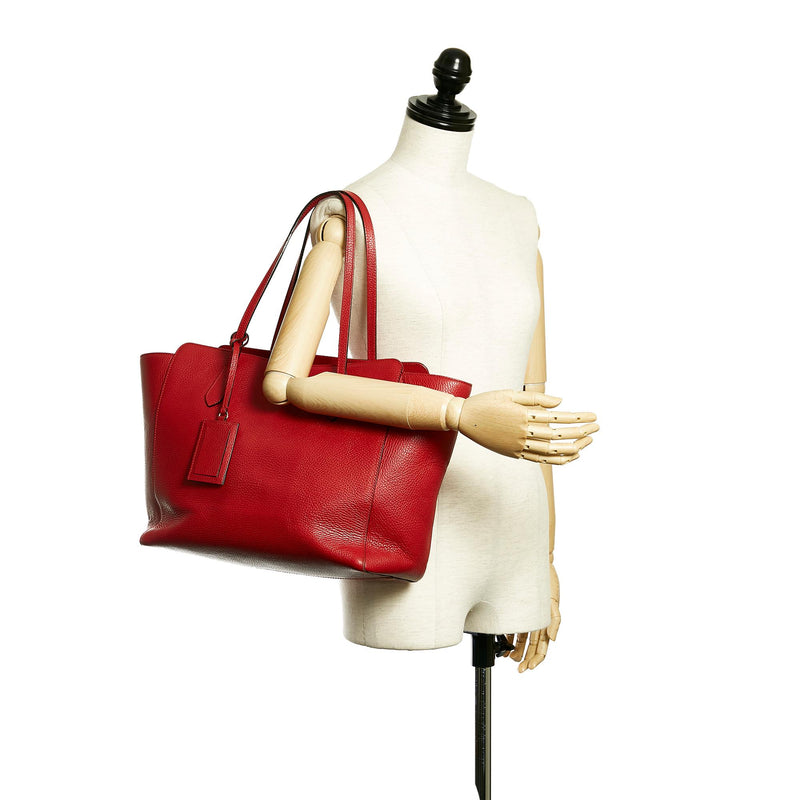 Gucci Swing Leather Tote Bag (SHG-31746)