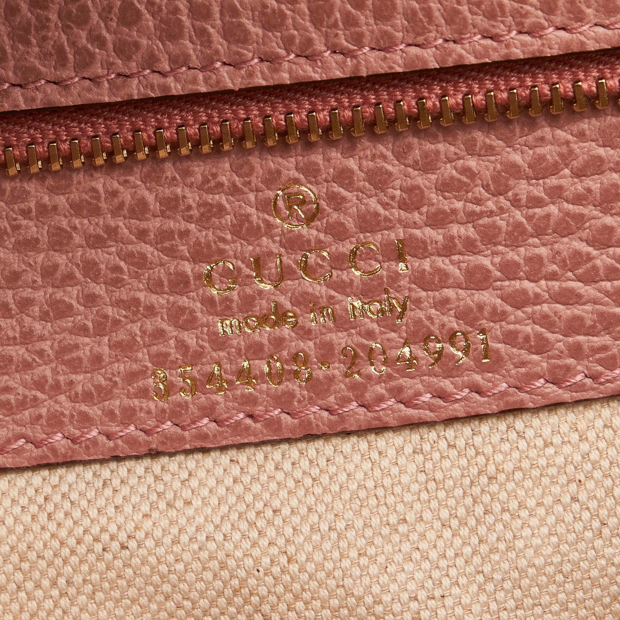 Gucci Swing Leather Tote Bag (SHG-32057)