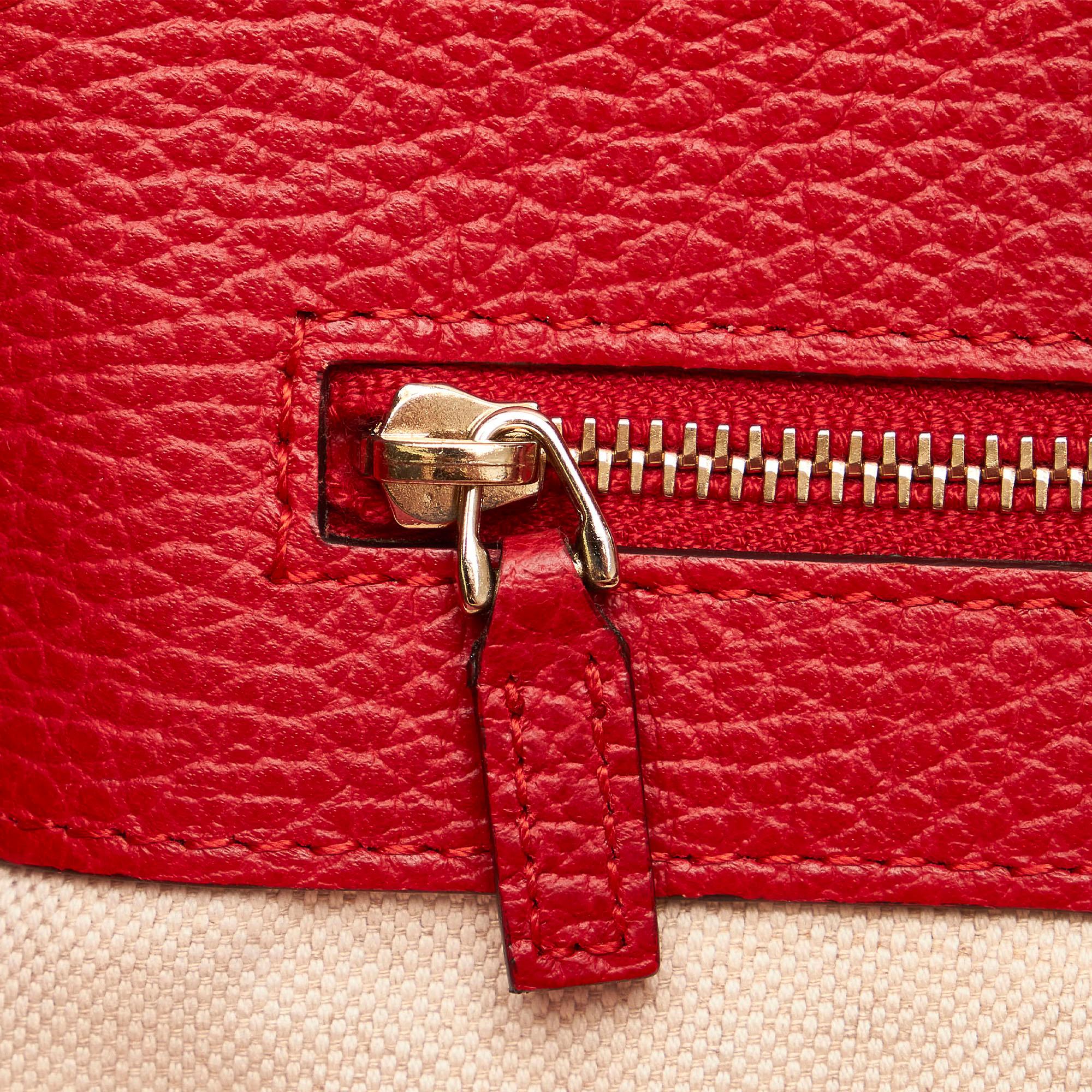 Gucci Swing Leather Tote Bag (SHG-32833)