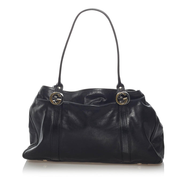 Gucci Twin Leather Tote Bag (SHG-31630)