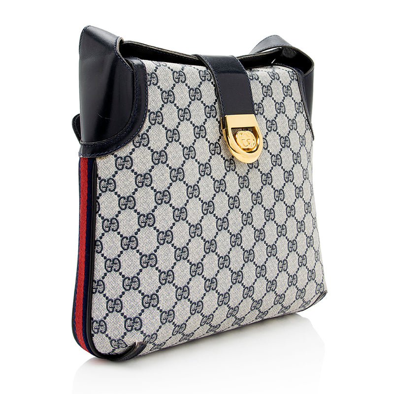 Gucci Vintage GG Plus Shoulder Bag (SHF-18780)
