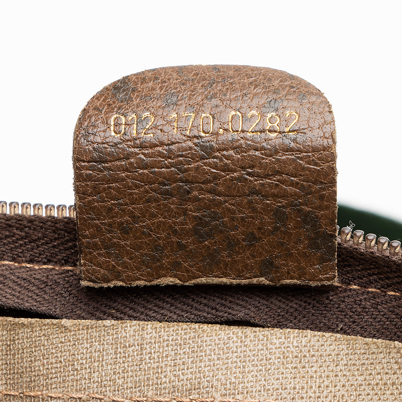 Gucci Vintage GG Plus Web Duffel Bag (SHF-18688)