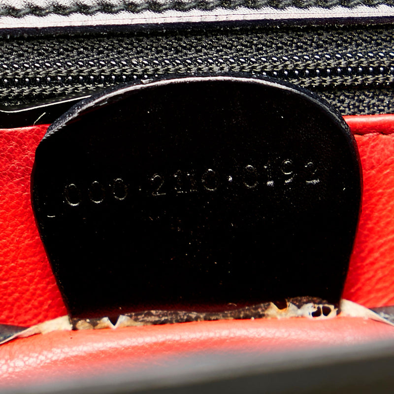 Gucci Vintage Lady Lock Leather Satchel (SHG-25844)