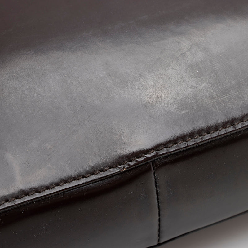 Gucci Vintage Leather Shoulder Bag - FINAL SALE (SHF-14627)