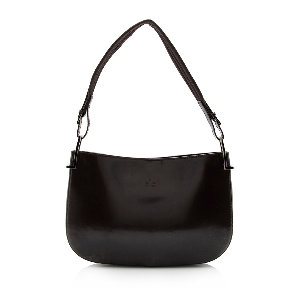 Gucci Vintage Leather Shoulder Bag - FINAL SALE (SHF-14627) – LuxeDH