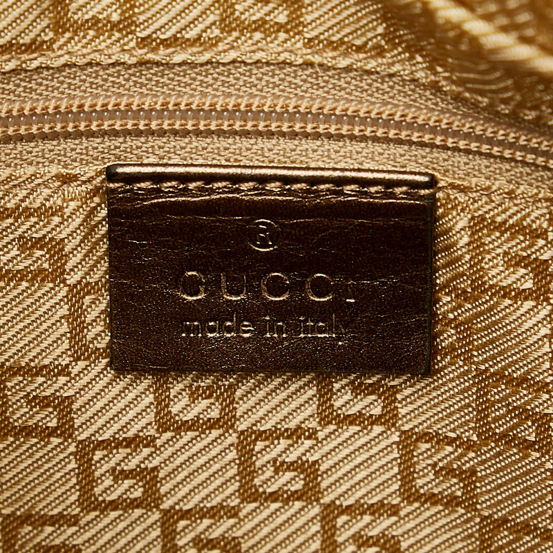 Gucci Web Canvas Hobo Bag (SHG-24581)